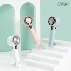 EIKER 신형 디지털 급속 냉각 쿨패드 미니 에어컨 무선 스탠드 선풍기 WS-4410