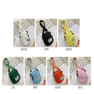 베이직 스퀘어 여행용크로스 미니 가방