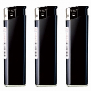 플러스 푸쉬 흑 전자라이타