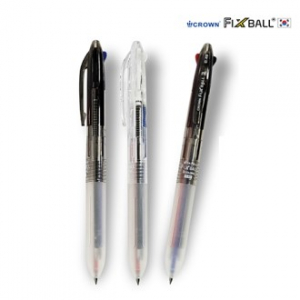 앞으로 지워지는 픽스볼 3색 투명 볼펜