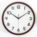 작은이미지: 무소음 모던브라운 벽시계 350 #2