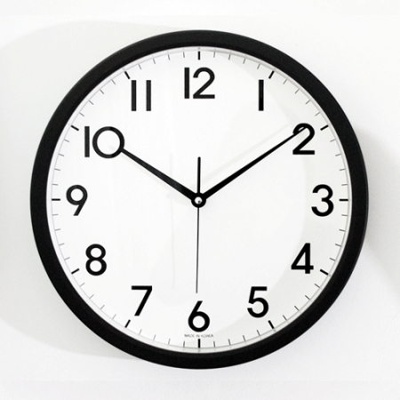 무소음 모던사무실 벽시계 350 #3