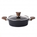 작은이미지: 해피콜 티타늄 IH 우디크 전골 냄비 24cm #2