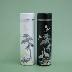 아름누리 자개316 소나무 자개텀블러500ml