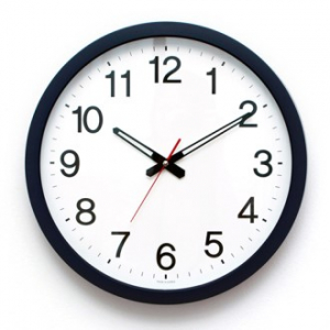 벽시계 40센치 AB400 네이비