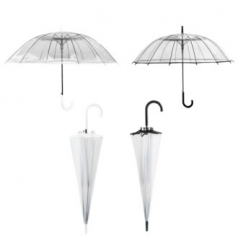 투명 비닐 우산 16K 장우산 비닐우산