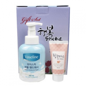 바세린 버블 핸드워시 500ml + 과일나라 핸드에센스 2종 세트