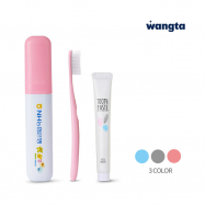 파스텔(캔버스) 왕타 미니 치약 칫솔세트