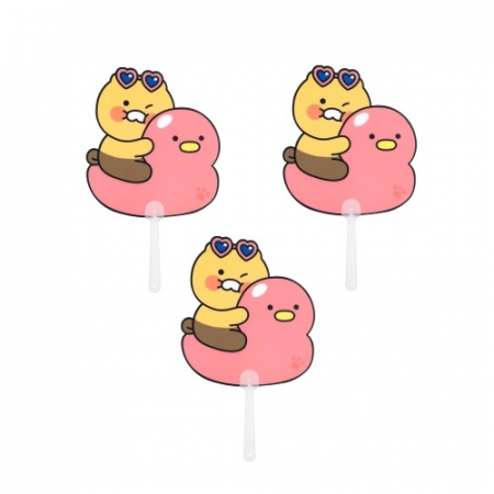 카카오 오리튜브 PP부채 춘식이 [J1]