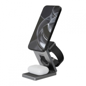 피노 TODO 폴더블 3in1 맥세이프 고속무선 충전기 갤럭시워치, 애플워치 호환