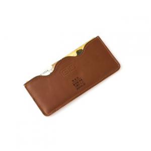 천연소가죽 골프 지갑