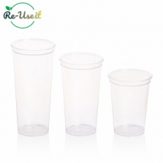 [보틀로만] 리유저블컵 투명(에코젠) 컵 591ml
