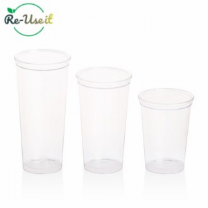 [리유즈잇] 리유저블컵 투명(에코젠) 컵 473ml