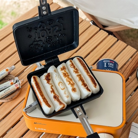 스마일 샌드위치 팬 #3