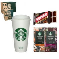 스타벅스 리유저블 컵 그란데 비아커피 코피코캔디 기프트로고 스세트