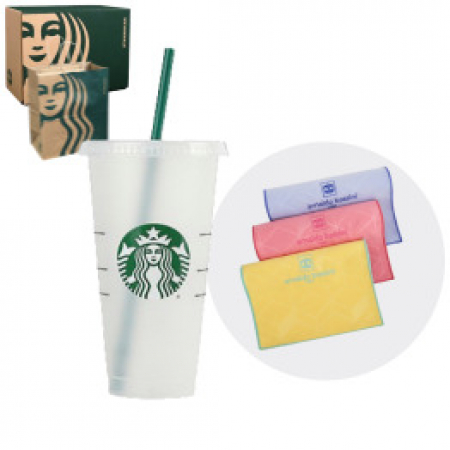 스타벅스 리유저블컵 벤티 스포츠 타올기프트박스