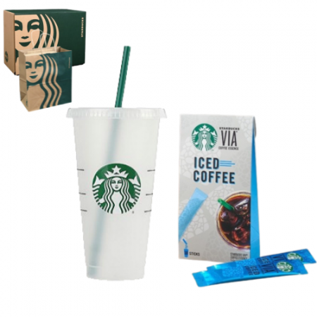 스타벅스 리유저블컵 벤티 스타벅스 아이스커피 기프트로고 세트 #2