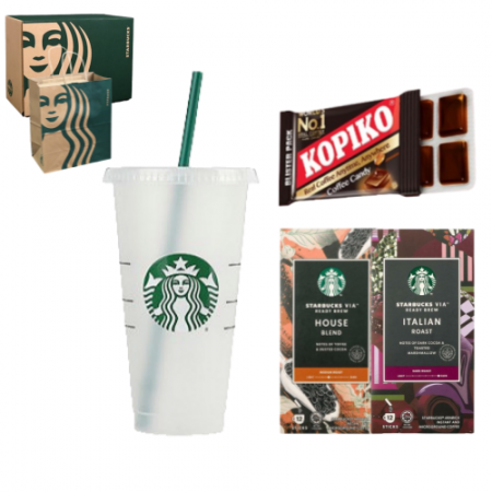 스타벅스 리유저블컵 벤티 비아커피 코피코캔디 기프트로고 세트 #2