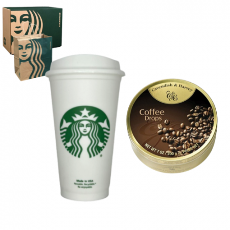 스타벅스 리유저블컵 그란데 캐빈디쉬 하비캔디 기프트 로고세트 #2