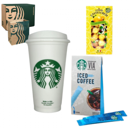 스타벅스 리유저블컵 그란데 스타벅스아이스커피 포지타노레몬캔디 기프트로고세트 #2