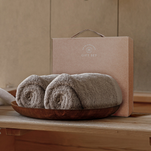 퓨어센스 국내생산 40수 코마사 포근한 고급타올 200g 2개 세트