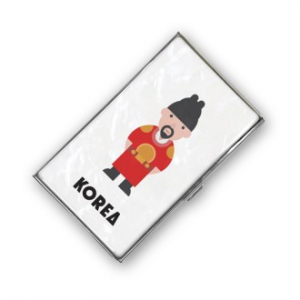 람프로스 아트콜라 자개 명함케이스 조선시대 캐릭터 03 Kim YoungJune