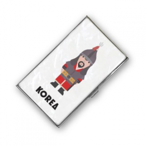 람프로스 아트콜라 자개 명함케이스 조선시대 캐릭터 07 Kim YoungJune