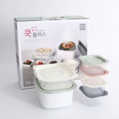 올뉴 쿡플러스 점보 3호 전자렌지용 밀폐용기 (무료스티커 작업)