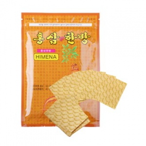 튼튼건강 홍삼 한방 파스 20매 / 파프 패드 어르신 관절 무릎 건강