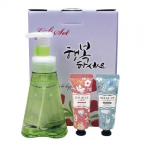 애경 순샘 올리브버블 주방세제 부케가르니 핸드크림 3종세트 케이스선택