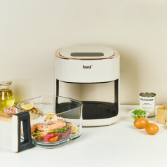 보랄 글라스 에어프라이어 4.5L