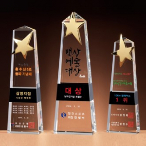 크리스탈 상패 SAM24P025