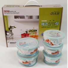 에코 싱싱락 밀폐용기 10P 젖병소재 트라이탄