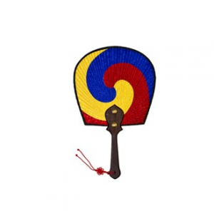 전통 태극선 부채 소형 // 국내제조