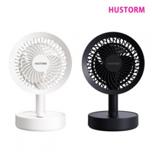휴스톰 무선 캠핑용, 탁상용 6인치 써큘레이터 선풍기
