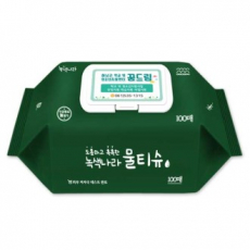 녹색나라 도톰 촉촉 물티슈 100매