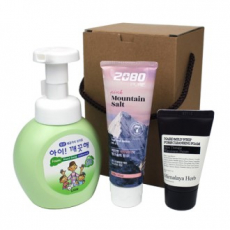 아이깨끗해 핸드워시 + Nard 폼클렌징 + 핑크솔트 치약 3종세트