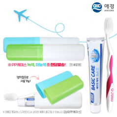 애경 베이직 케어 치약 50g 2080칫솔 PP상하 // 정품