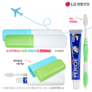 엘지 페리오치약 50g 미세모 칫솔세트 PP상하