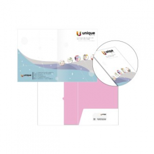 끼움 원포켓 종이화일 F5 220x310 // 옵셋칼라인쇄