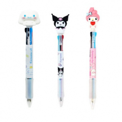 산리오 피규어 3색 볼펜 0.7mm [J1]