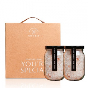 라라퓨어 프리미엄 히말라야 핑크천연소금320ml 2종 선물세트