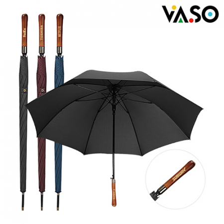 [바쏘] 나이스 고급 우드핸들 골프 장우산 #2