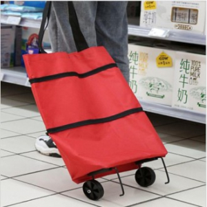 바퀴달린 접이식 장바구니 40L