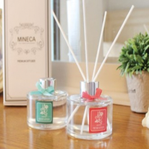 미네카 파스텔 원형 디퓨져 100ml / 화이트스틱