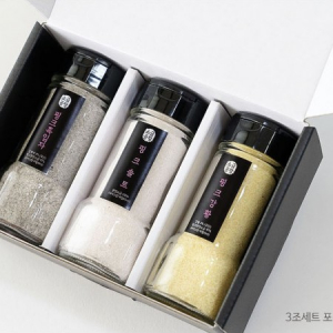 핑크소금3조세트 소금선물세트