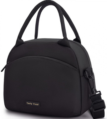 프리미엄 모던 숄더 도시락 가방, 옥스포드 보온보냉백 #4