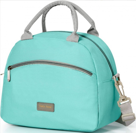 프리미엄 모던 숄더 도시락 가방, 옥스포드 보온보냉백 #6