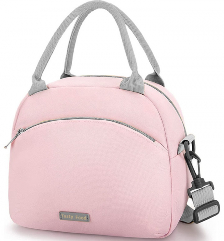 프리미엄 모던 숄더 도시락 가방, 옥스포드 보온보냉백 #3