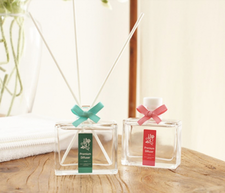 미네카 파스텔 사각 디퓨져 70ml 화이트스틱 #2